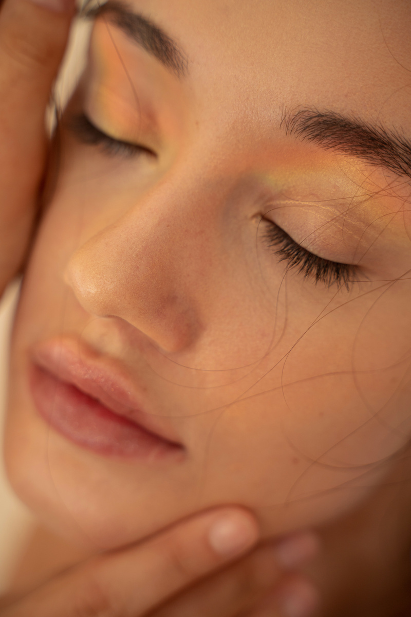 Eyeshadow on Woman's Eyes